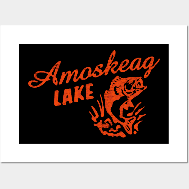 Amoskeag lake Wall Art by Sendumerindu